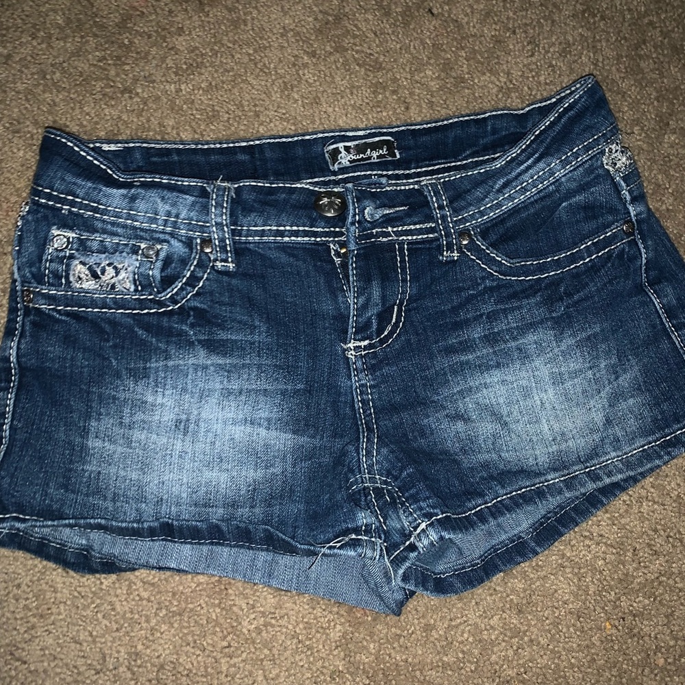 Cute blue jean shorts